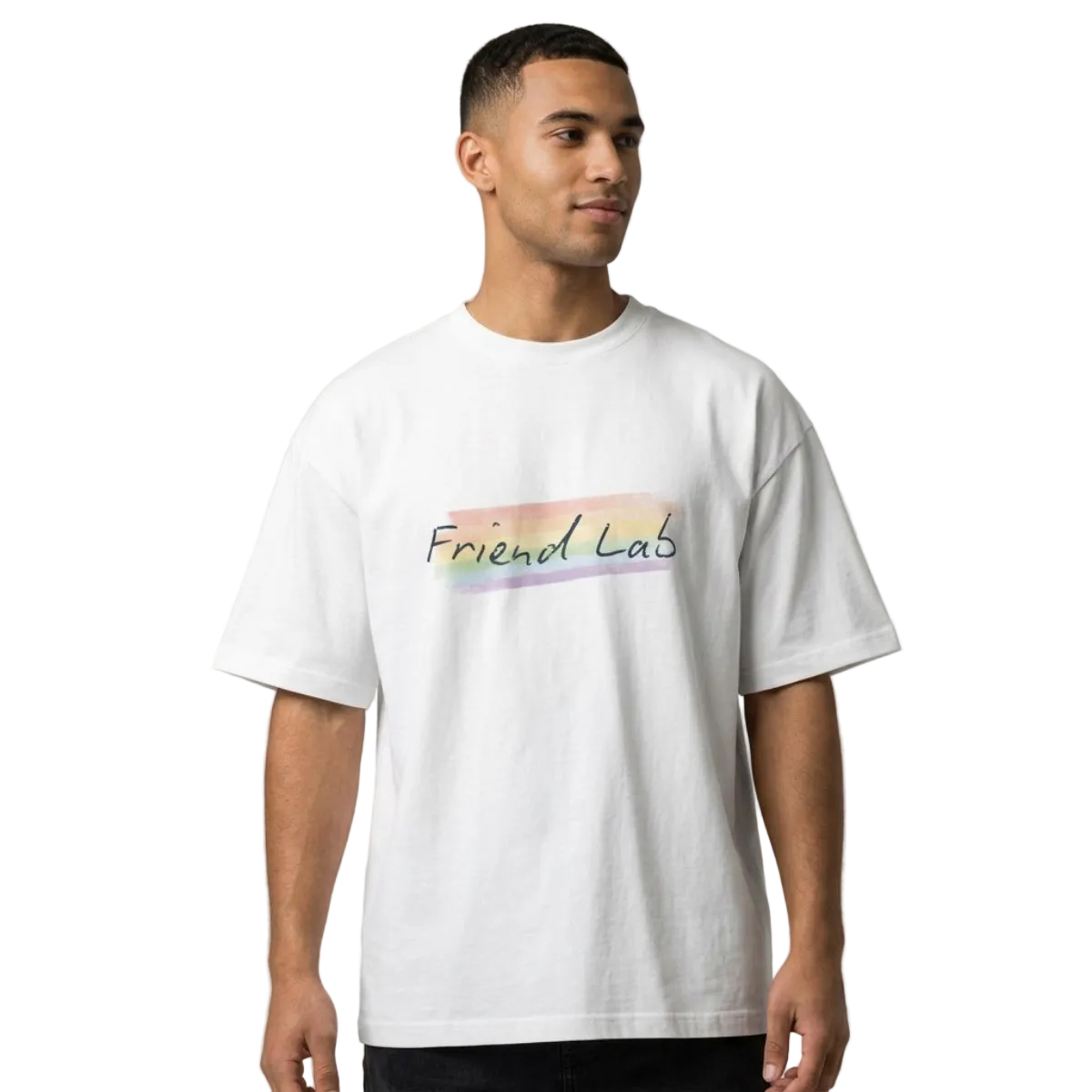 The Friend Lab Script Tee Pride Series